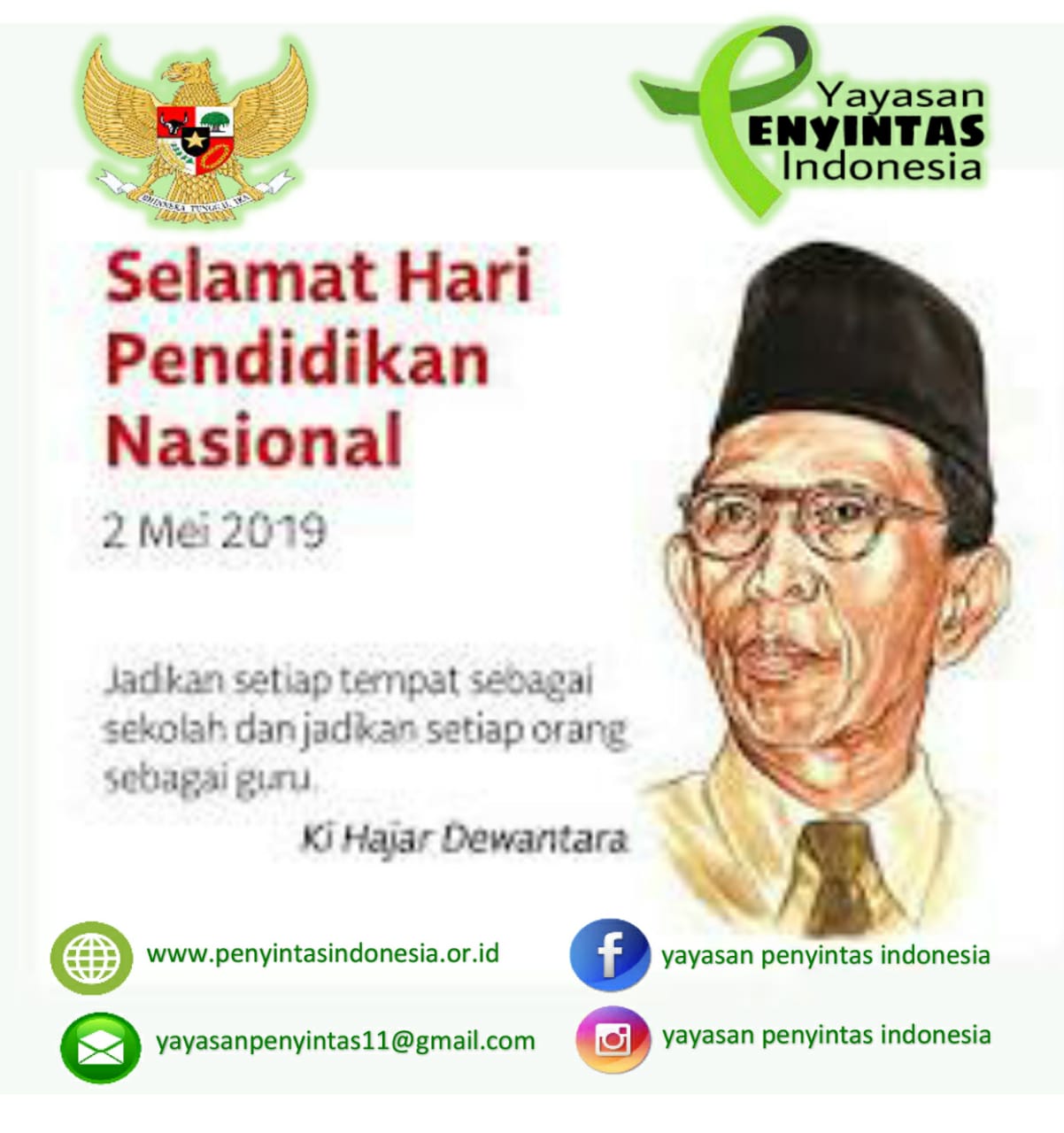 Selamat Hari pendidikan Nasional YPI